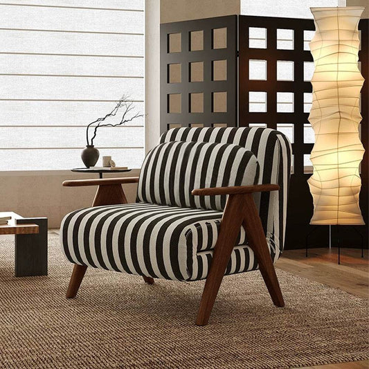 Solid Wood Lounge Chair Sleeper Sofa Bed - Loft&Timber