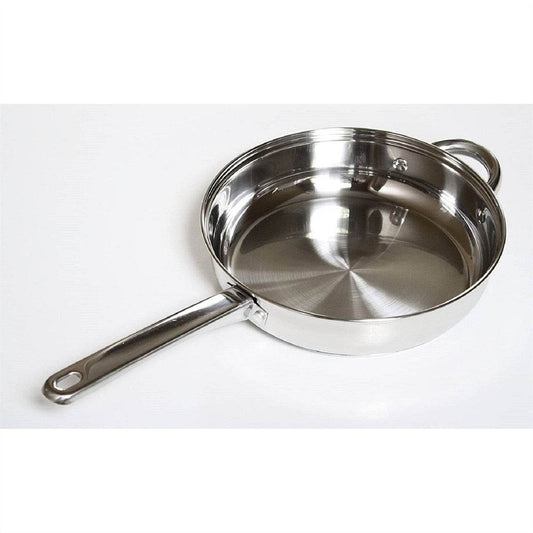 12 Piece Cool Touch Stainless Steel Cookware Set - Loft&Timber