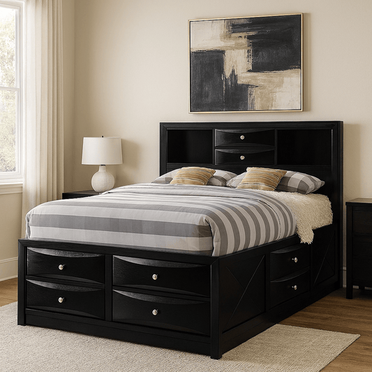 Black Bed Frame - Loft&Timber