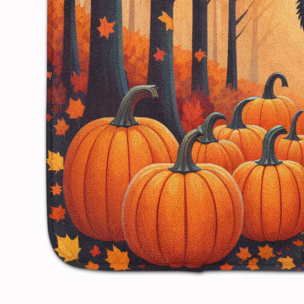 Affenpinscher Fall Memory Foam Kitchen Mat - Loft&Timber