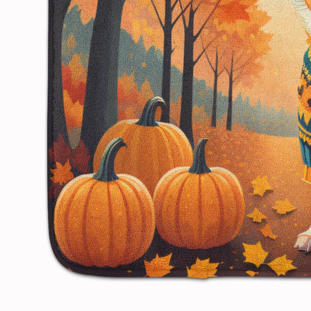 Tricolor Chihuahua Fall Memory Foam Kitchen Mat - Loft&Timber