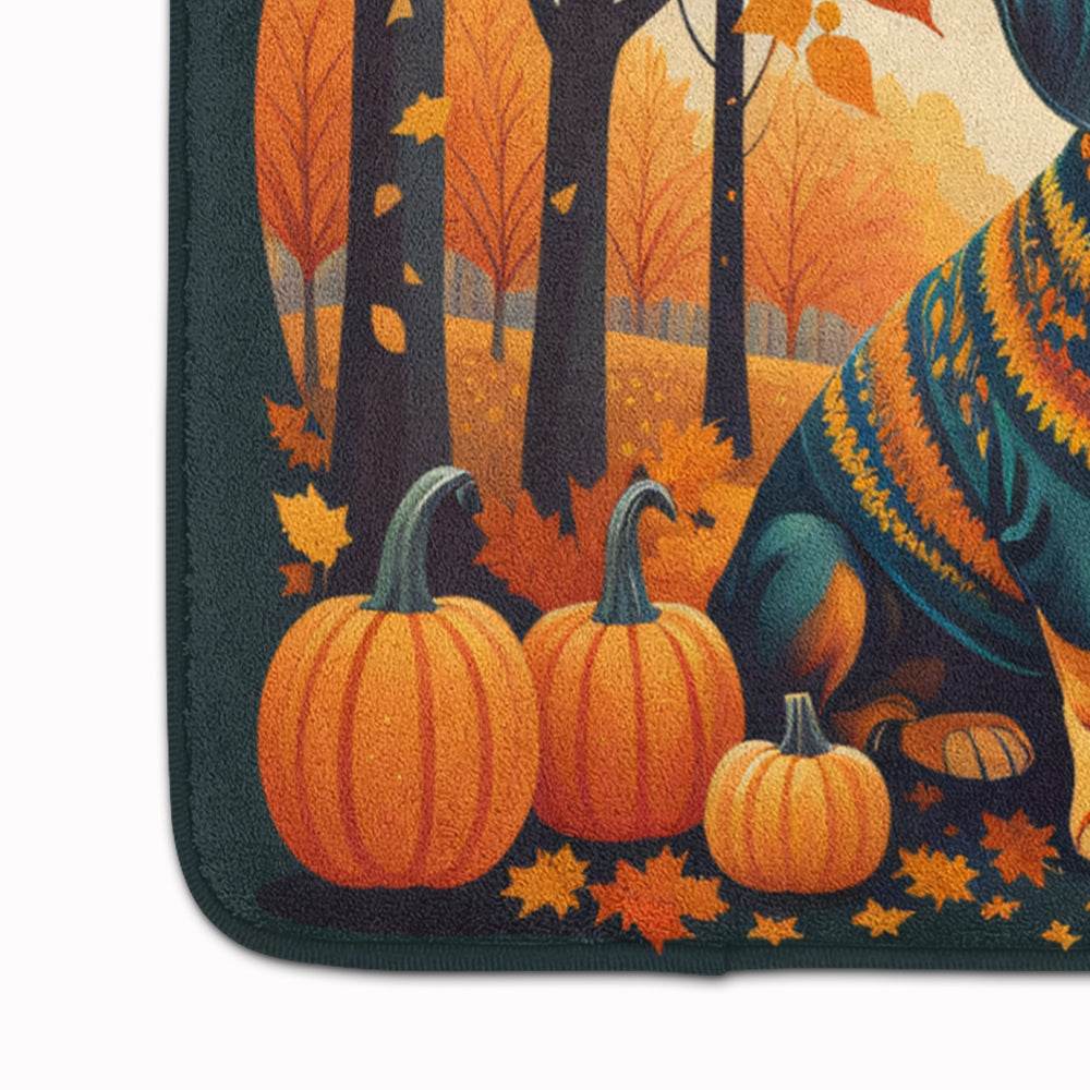 Dachshund Fall Memory Foam Kitchen Mat - Loft&Timber