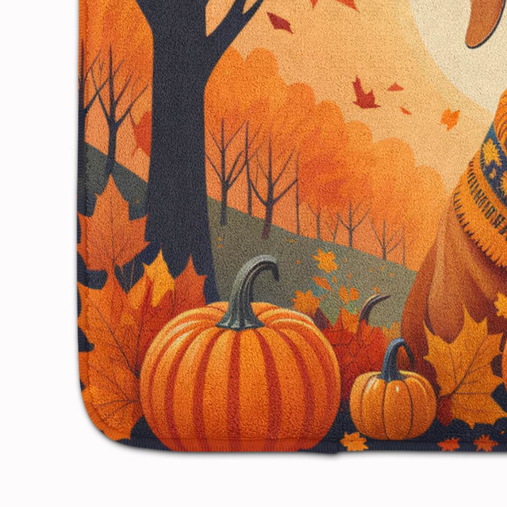 Rhodesian Ridgeback Fall Memory Foam Kitchen Mat - Loft&Timber