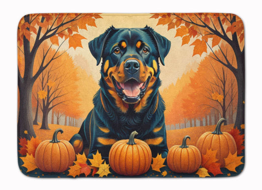 Rottweiler Fall Memory Foam Kitchen Mat - Loft&Timber