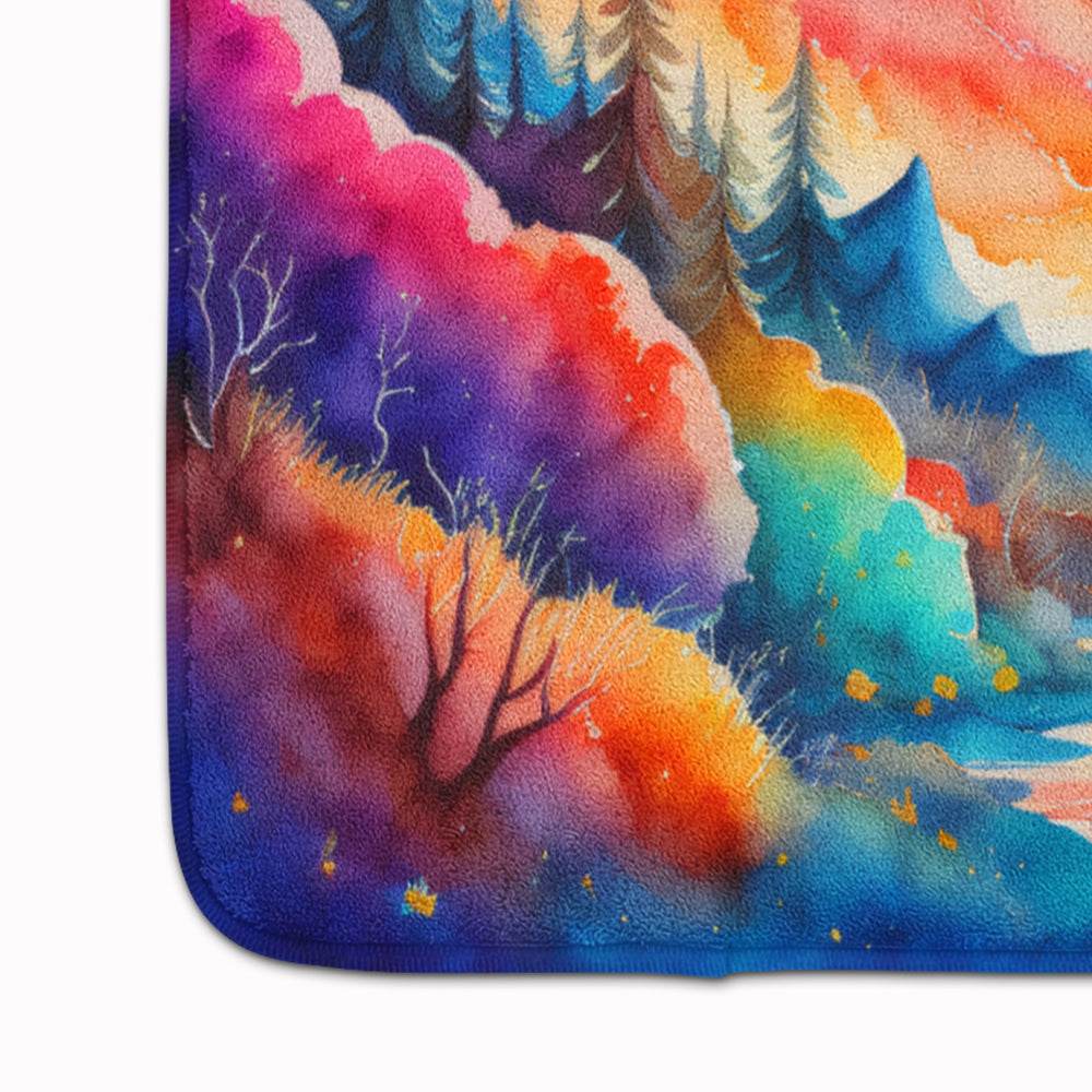 Amaranths in Color Memory Foam Kitchen Mat - Loft&Timber