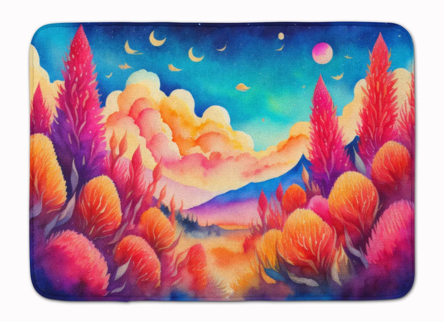 Celosia in Color Memory Foam Kitchen Mat - Loft&Timber