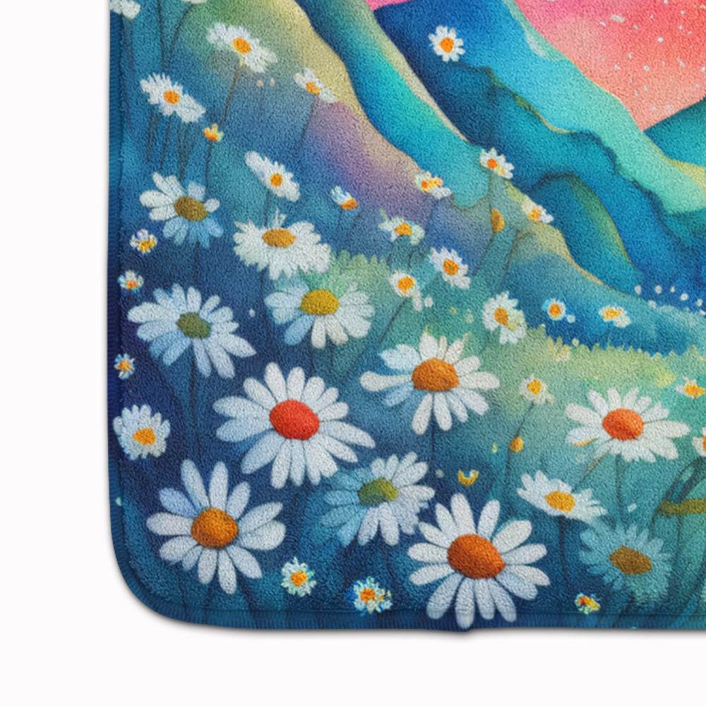 Daisies in Color Memory Foam Kitchen Mat - Loft&Timber