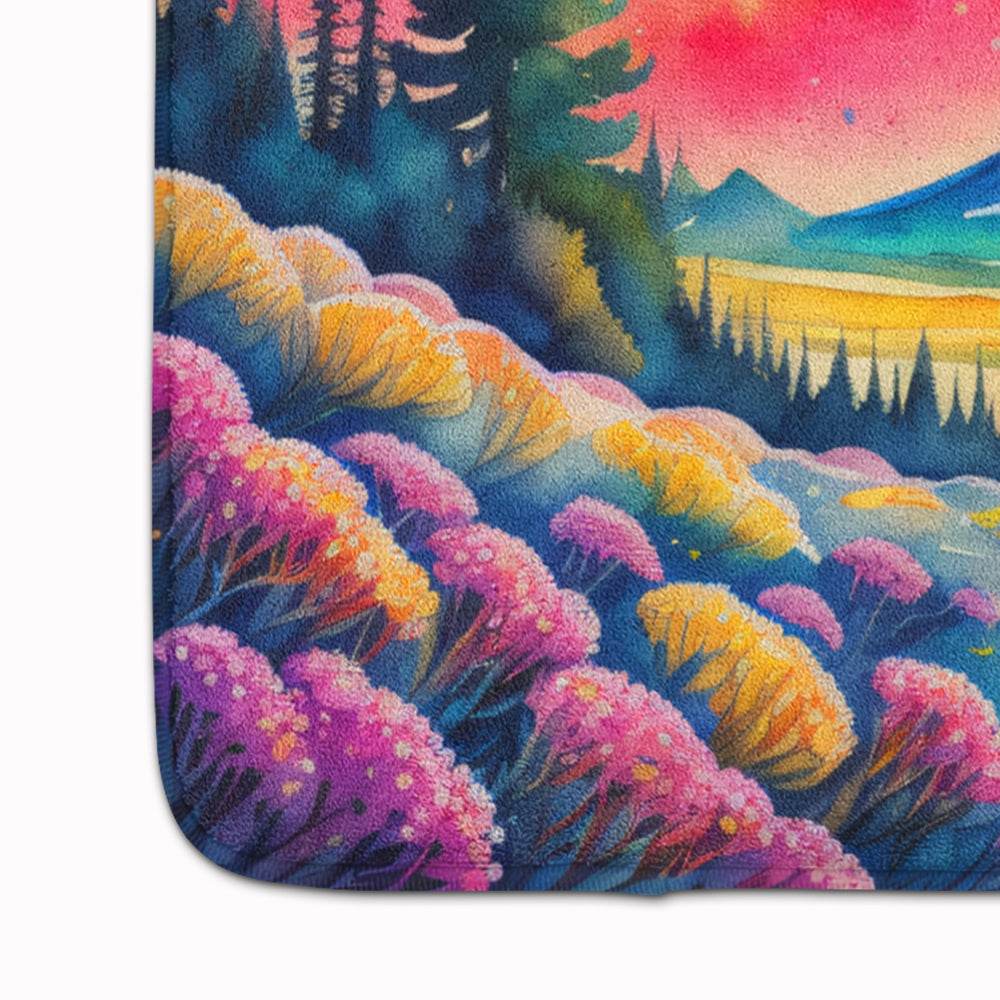 Yarrow in Color Memory Foam Kitchen Mat - Loft&Timber