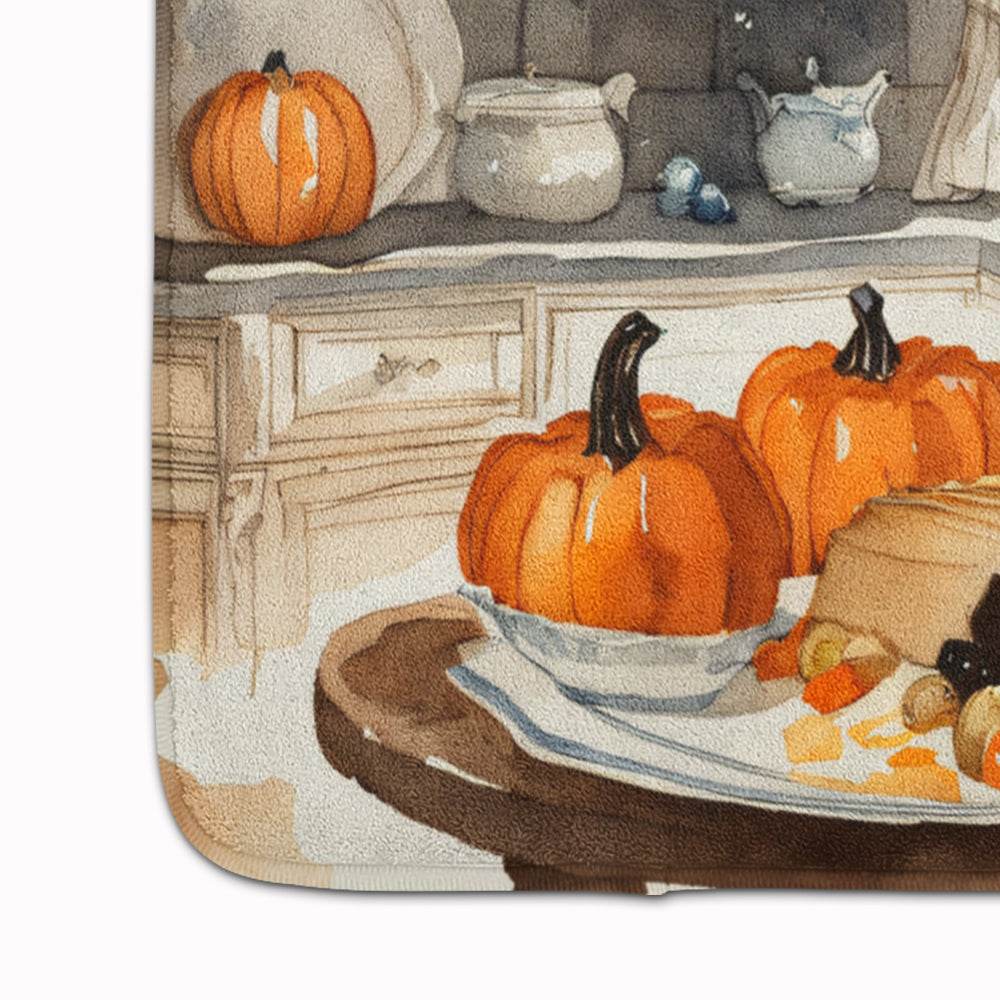 Boykin Spaniel Fall Kitchen Pumpkins Memory Foam Kitchen Mat - Loft&Timber