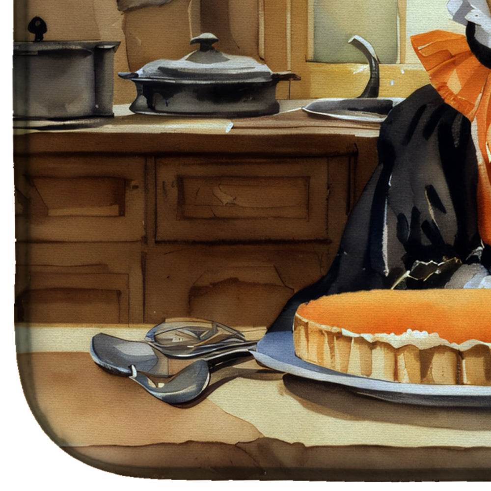 Chihuahua Fall Kitchen Pumpkins Dish Drying Mat - Loft&Timber