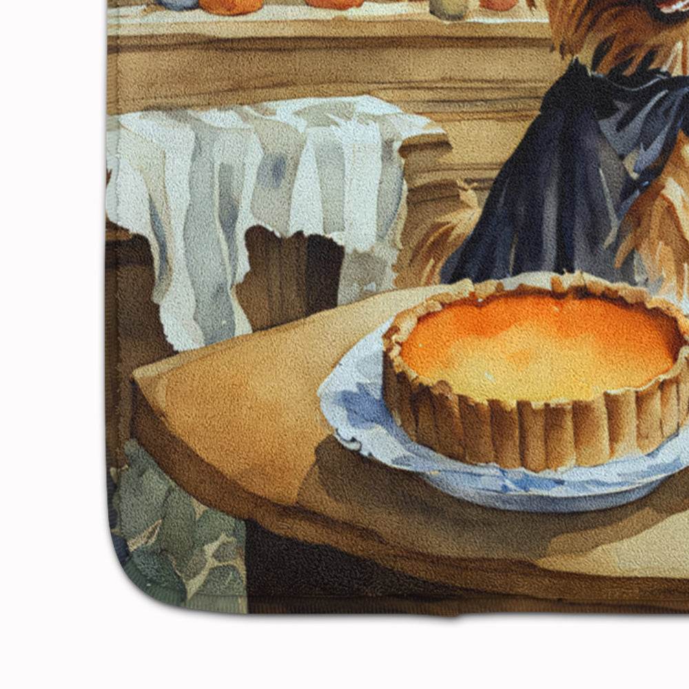 Silky Terrier Fall Kitchen Pumpkins Memory Foam Kitchen Mat - Loft&Timber