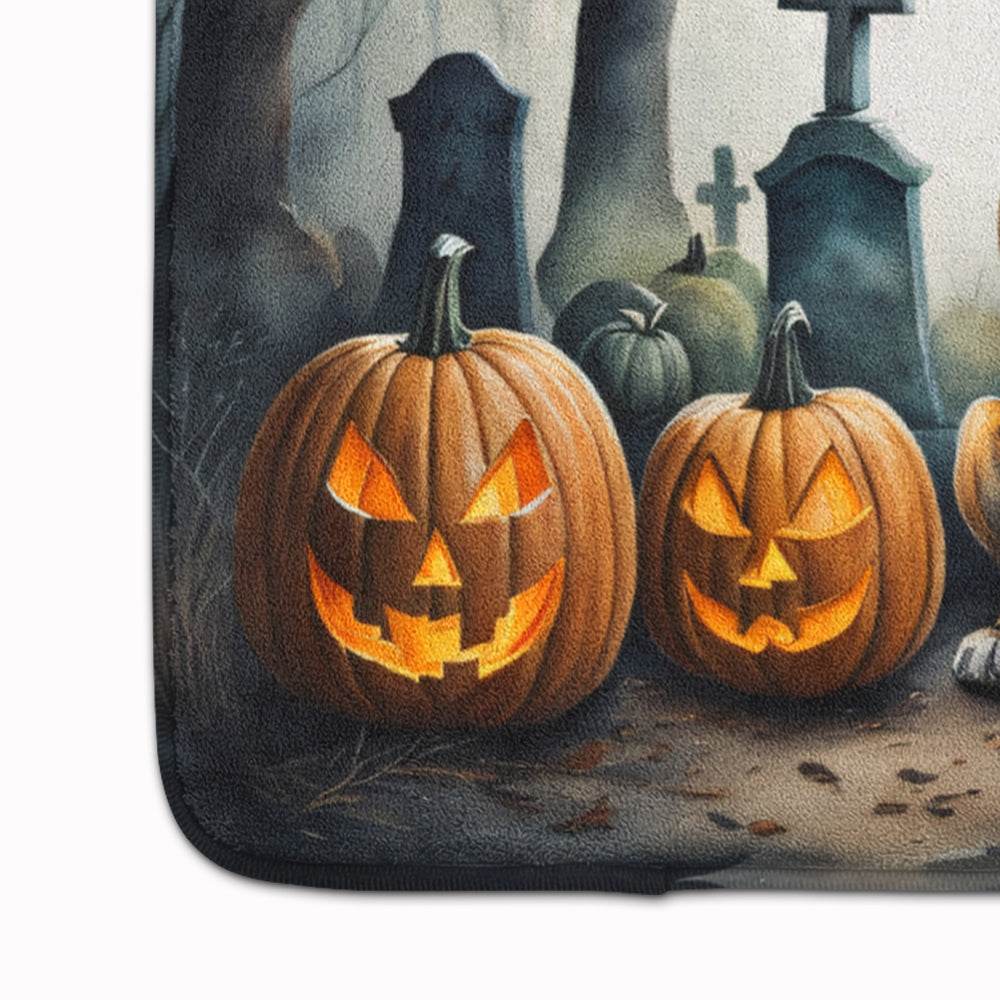 Bloodhound Spooky Halloween Memory Foam Kitchen Mat - Loft&Timber