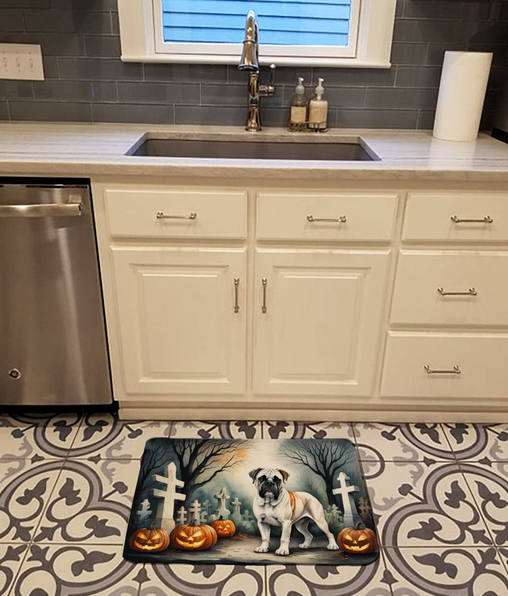 Boxer Spooky Halloween Memory Foam Kitchen Mat - Loft&Timber