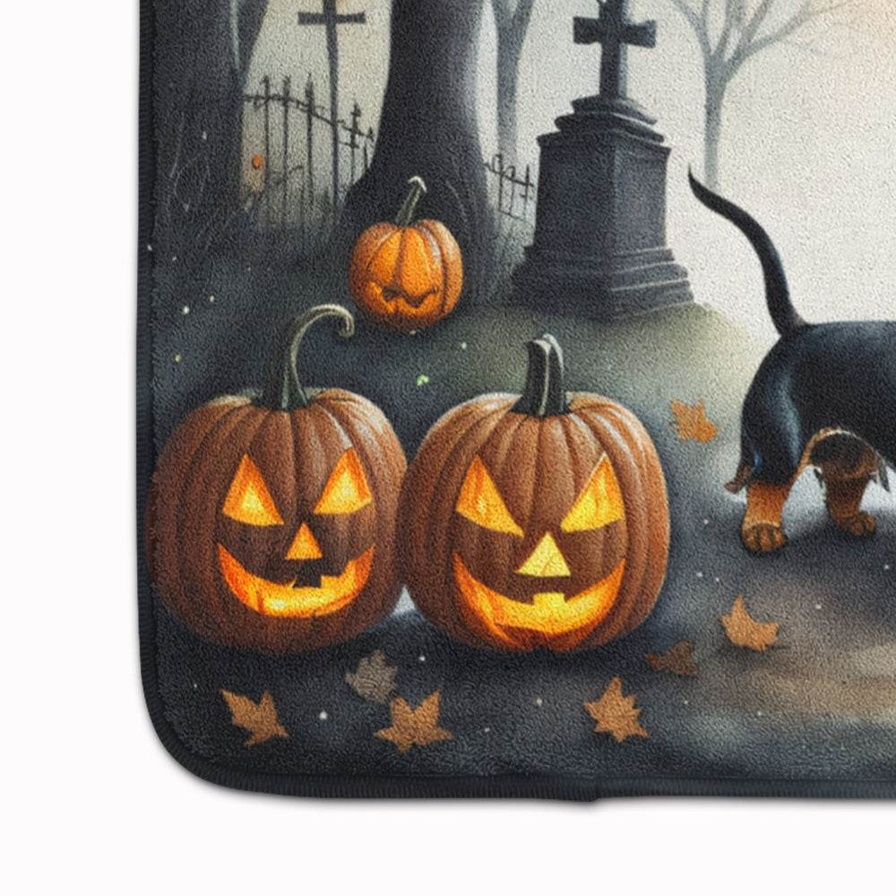 Dachshund Spooky Halloween Memory Foam Kitchen Mat - Loft&Timber