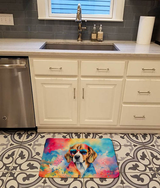 Beagle Hippie Dawg Memory Foam Kitchen Mat - Loft&Timber