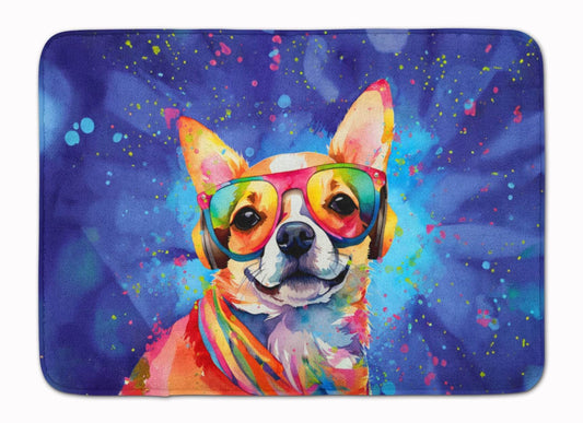 Chihuahua Hippie Dawg Memory Foam Kitchen Mat - Loft&Timber
