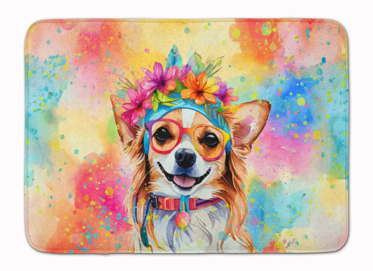 Chihuahua Hippie Dawg Memory Foam Kitchen Mat - Loft&Timber