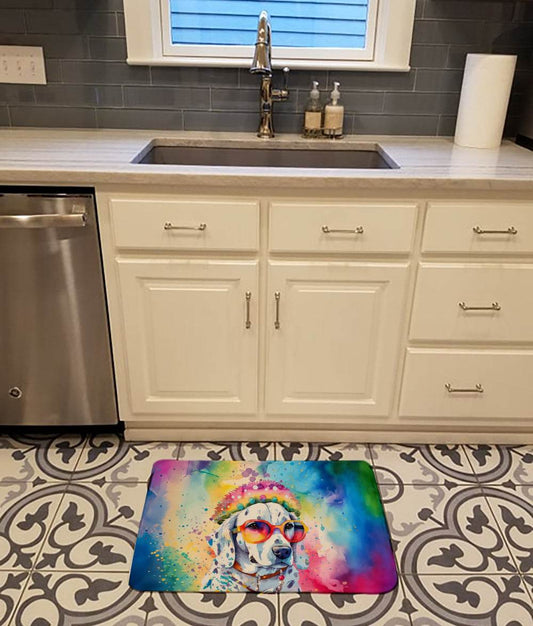 Dalmatian Hippie Dawg Memory Foam Kitchen Mat - Loft&Timber