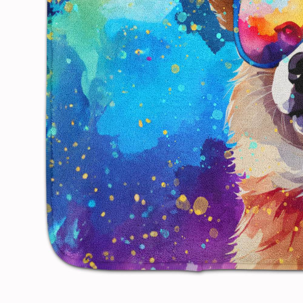 Pomeranian Hippie Dawg Memory Foam Kitchen Mat - Loft&Timber
