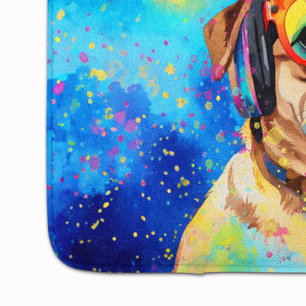 Pug Hippie Dawg Memory Foam Kitchen Mat - Loft&Timber