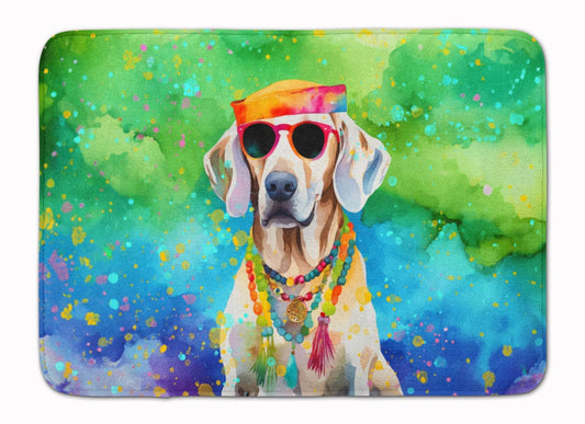 Weimaraner Hippie Dawg Memory Foam Kitchen Mat - Loft&Timber