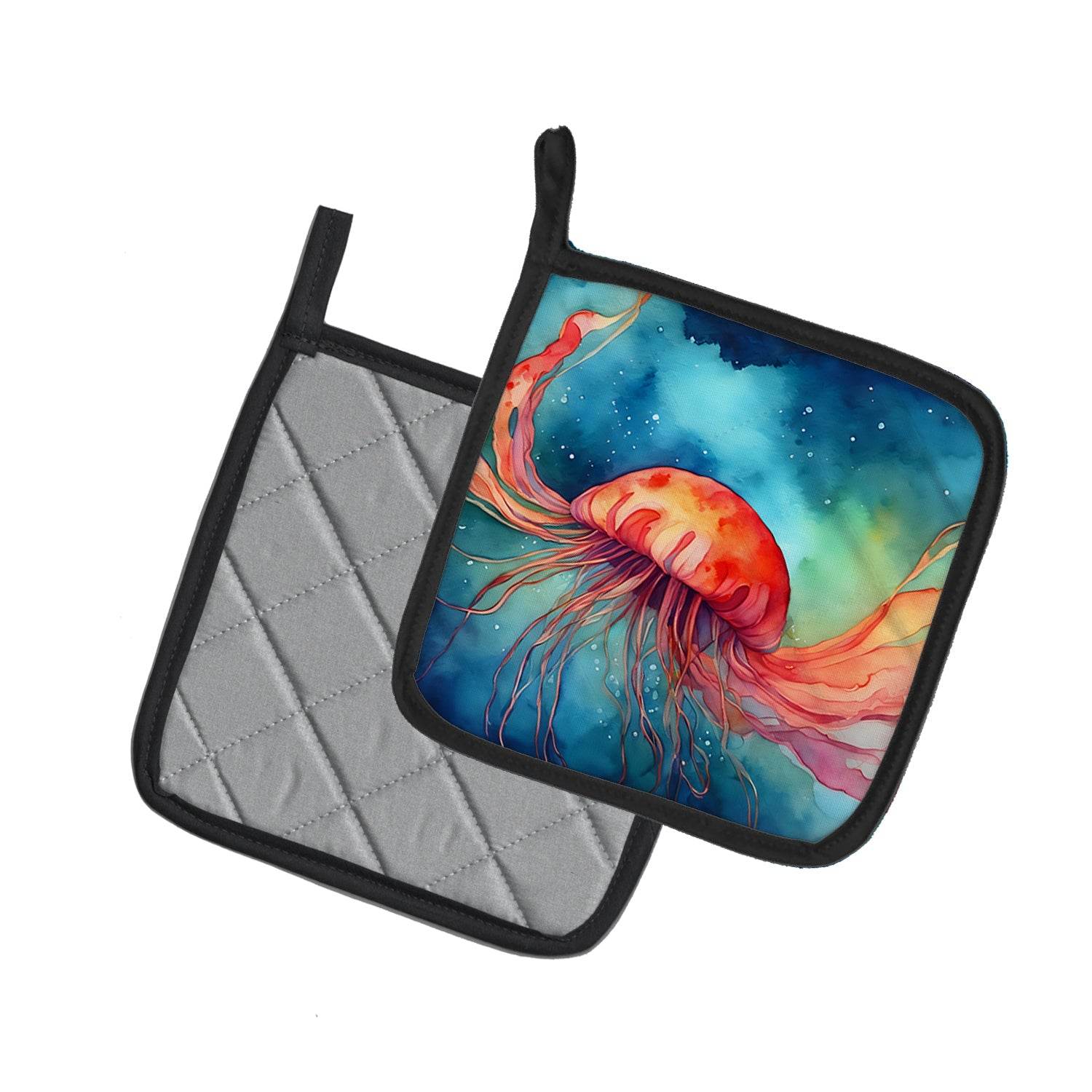 Jellyfish Pair of Pot Holders - Loft&Timber