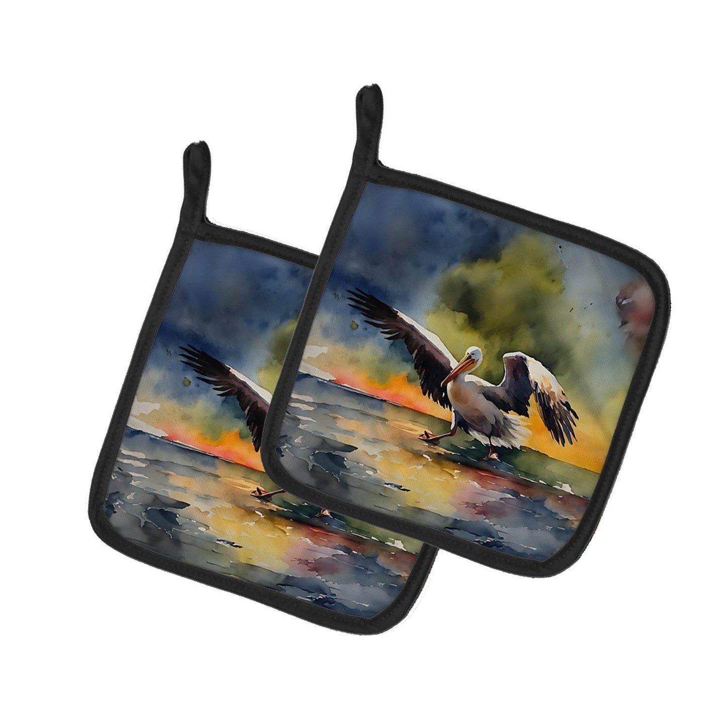 Pelican Pair of Pot Holders - Loft&Timber