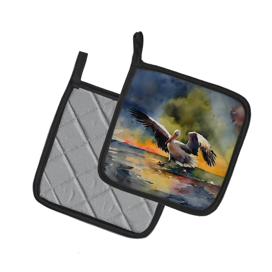 Pelican Pair of Pot Holders - Loft&Timber