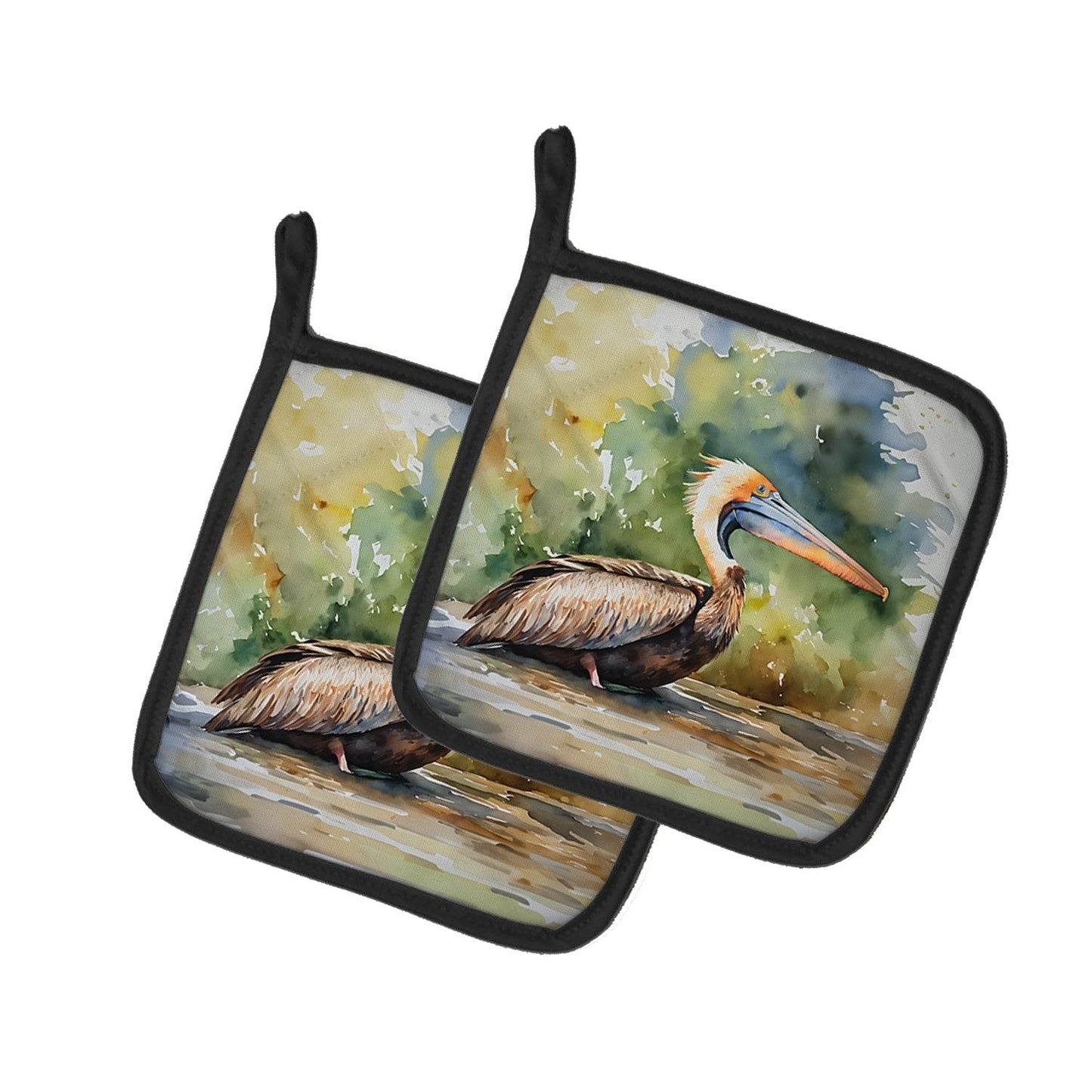 Pelican Pair of Pot Holders - Loft&Timber