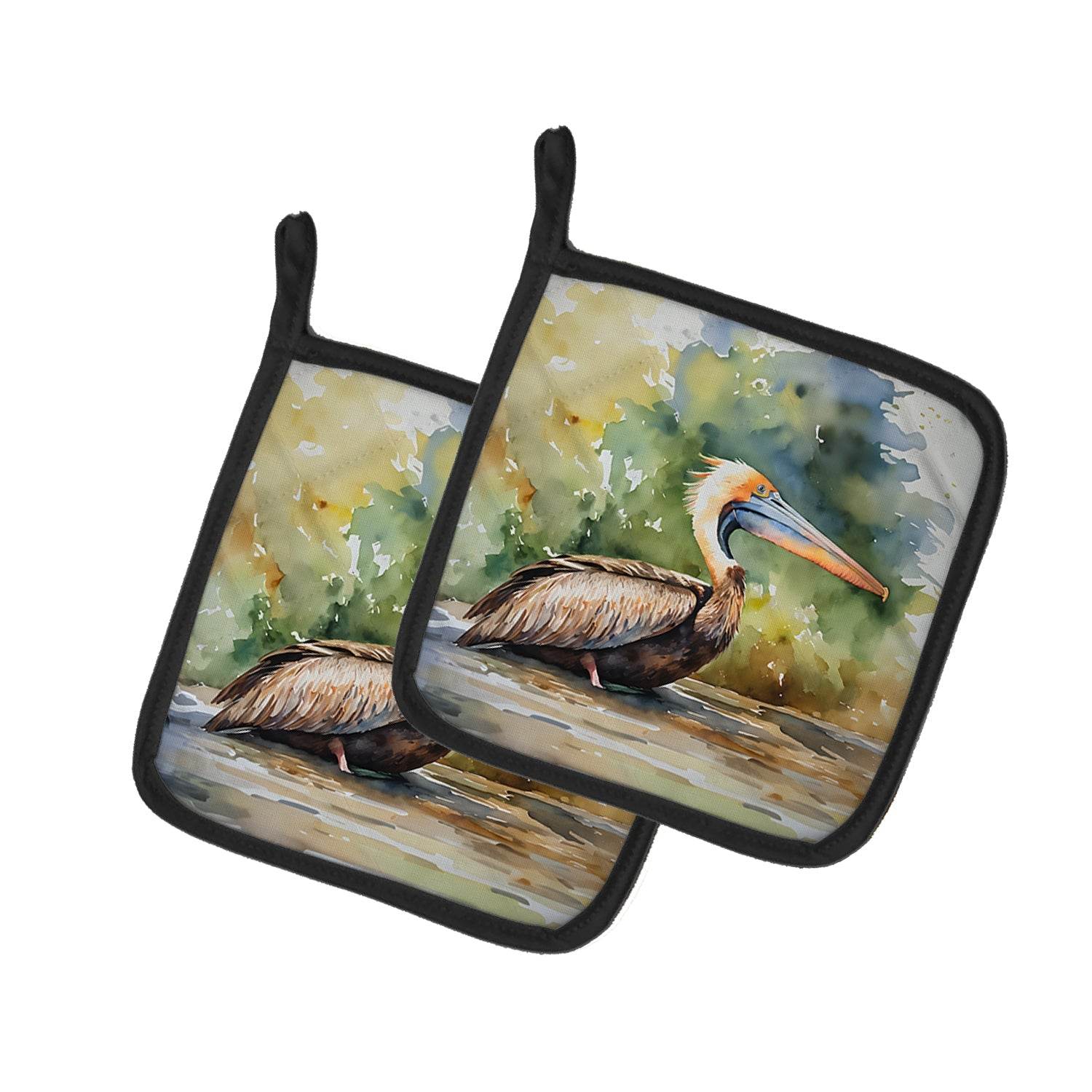 Pelican Pair of Pot Holders - Loft&Timber