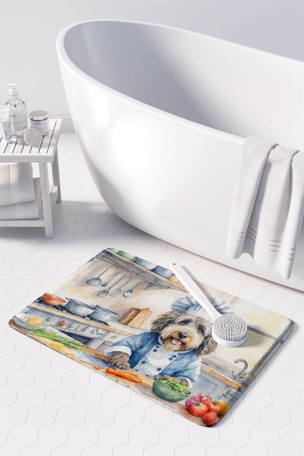 Bergamasco Sheepdog The Chef Memory Foam Kitchen Mat - Loft&Timber