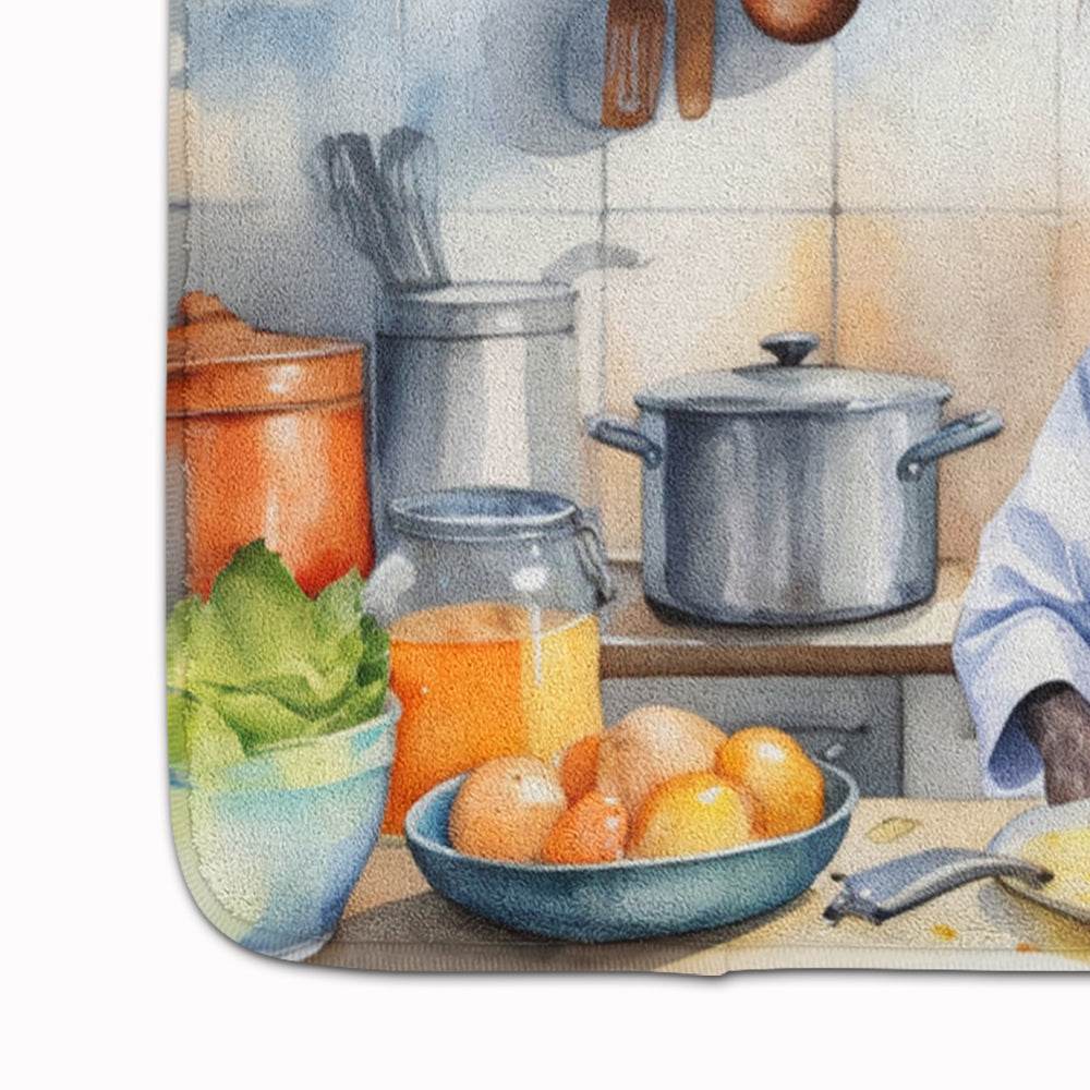 Chinese Crested The Chef Memory Foam Kitchen Mat - Loft&Timber
