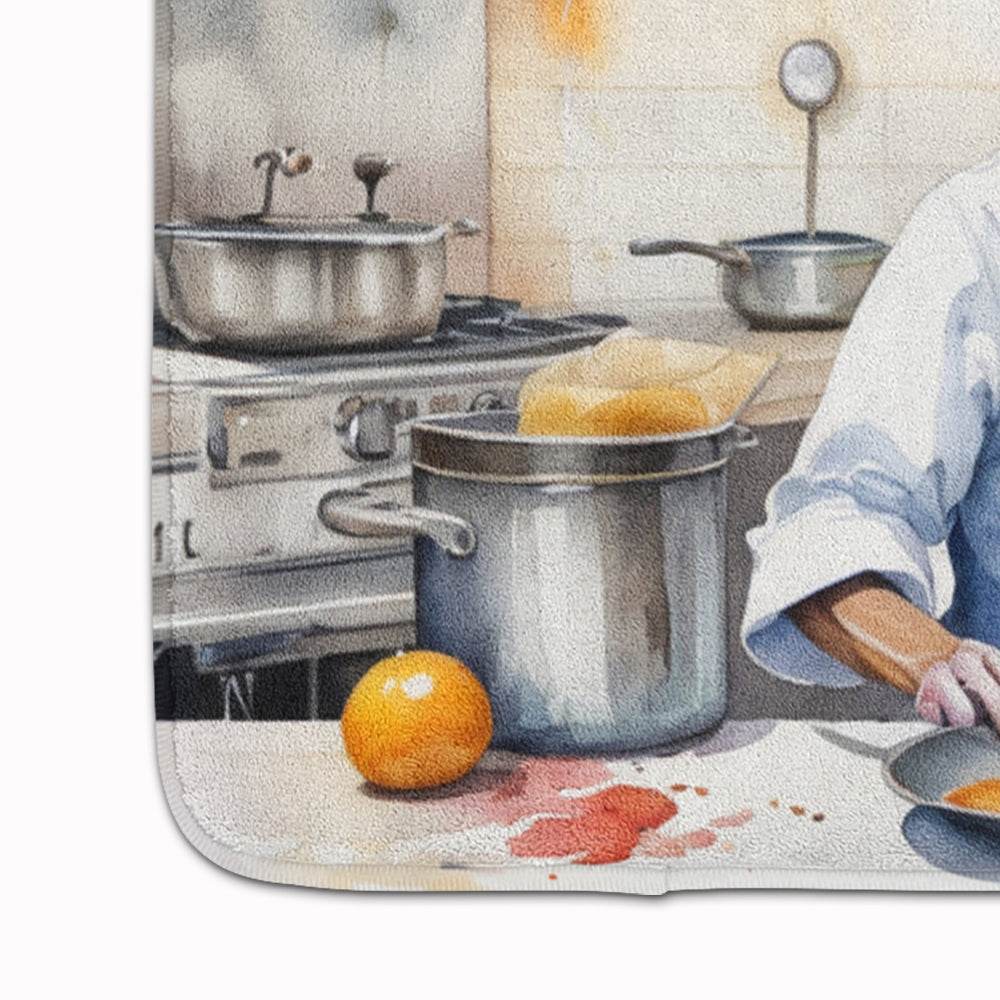 Italian Greyhound The Chef Memory Foam Kitchen Mat - Loft&Timber
