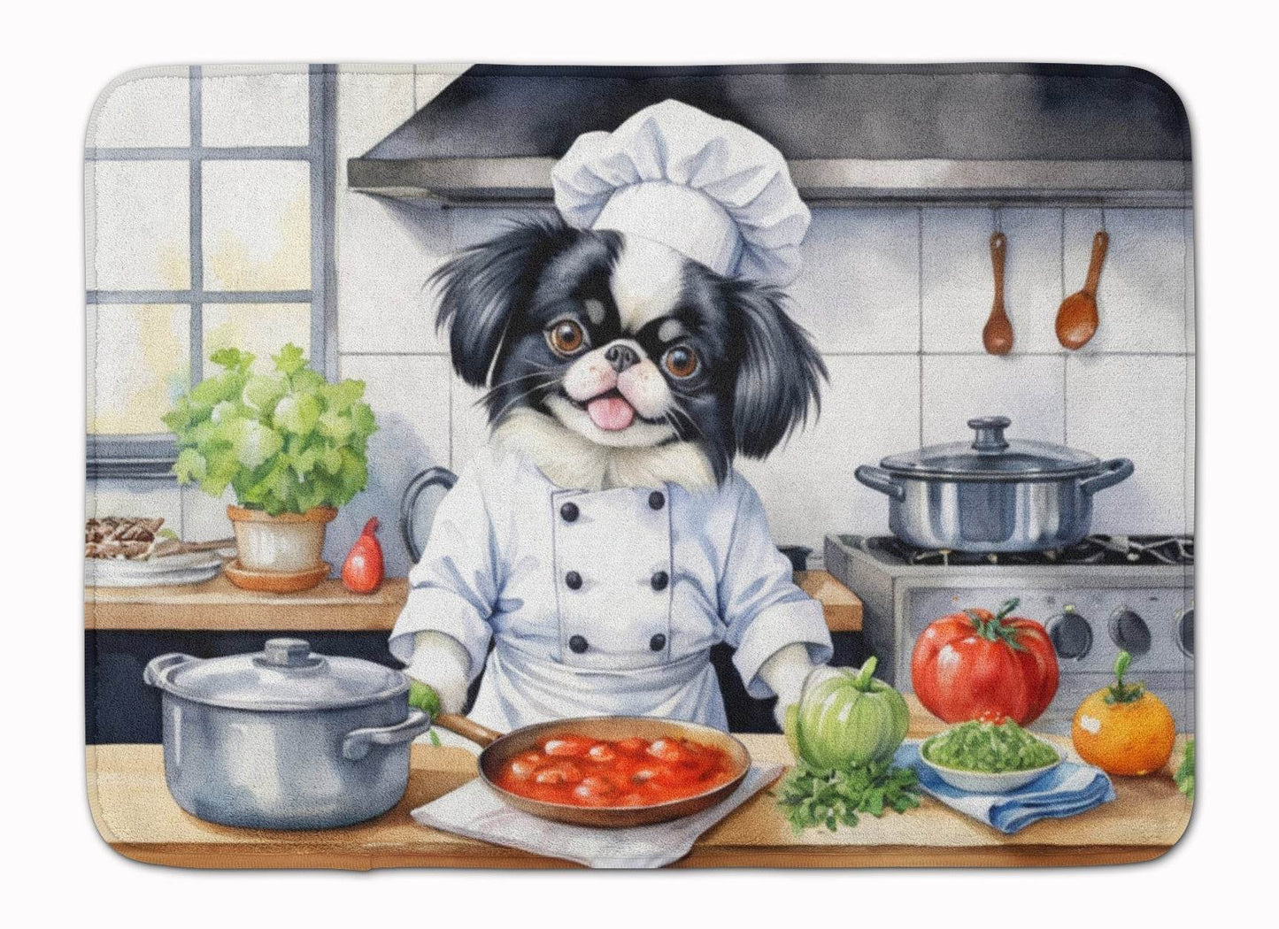 Japanese Chin The Chef Memory Foam Kitchen Mat - Loft&Timber
