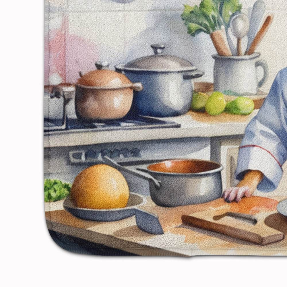Rat Terrier The Chef Memory Foam Kitchen Mat - Loft&Timber