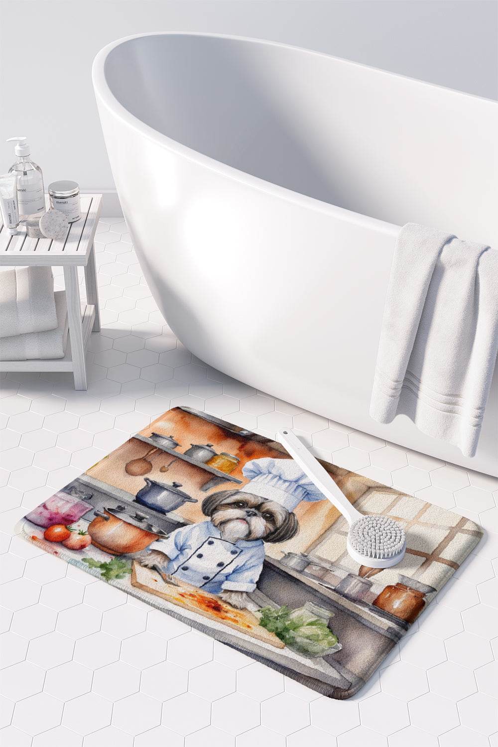 Shih Tzu The Chef Memory Foam Kitchen Mat - Loft&Timber