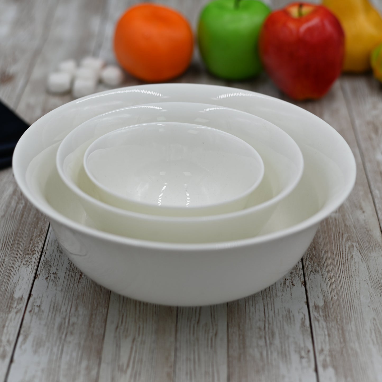 Small White Bowl 6" inch | 15.5 Cm 20 Oz | 600 Ml - Loft&Timber