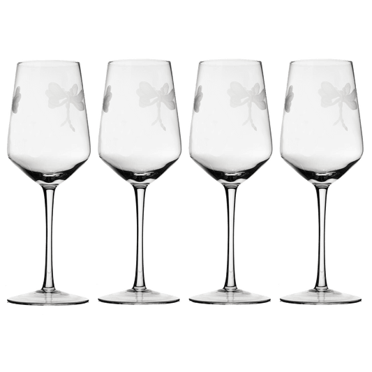 Stemmed Dragonfly Wine Glasses For White and Red Wine - Loft&Timber