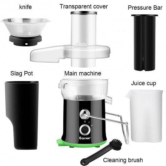 2 Speed Wide Mouth Fruit and Vegetable Centrifugal Electric Juicer.. - Loft&Timber