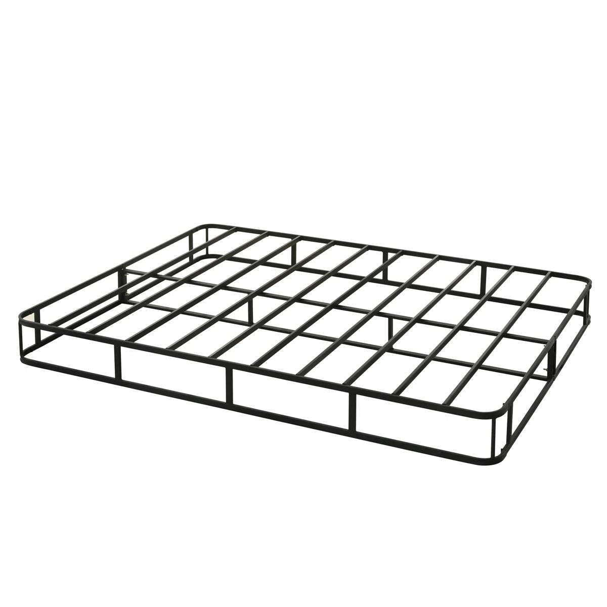 Full size 8-inch Metal Frame Box-Spring Mattress Foundation with Cover - Loft&Timber