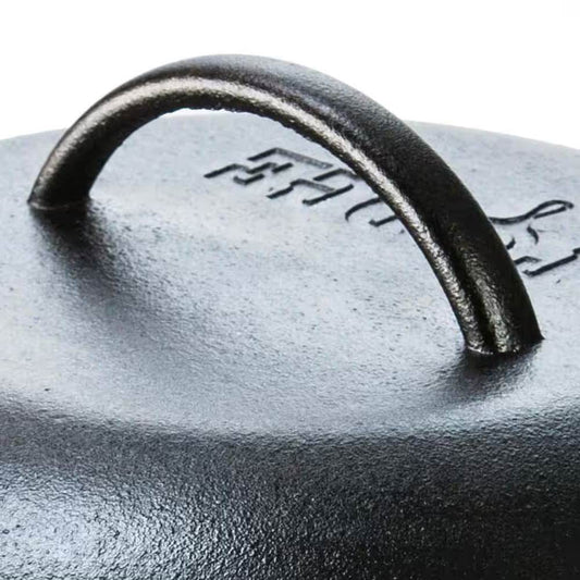 5-Quart Black Cast Iron Dutch Oven with Lid for Oven Stove Grill or Campfire - Loft&Timber