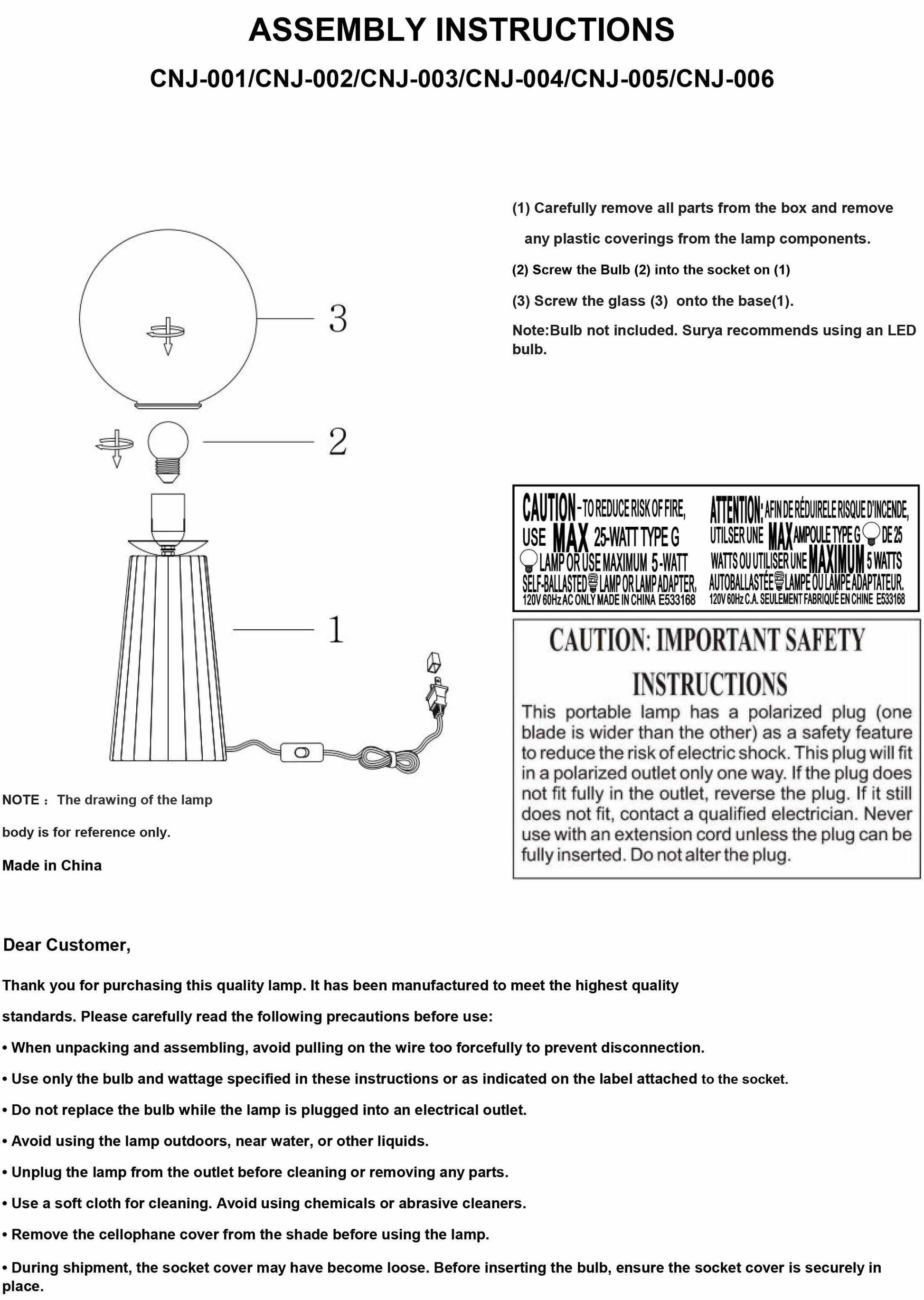 Otterwisch Table Lamp - Loft&Timber