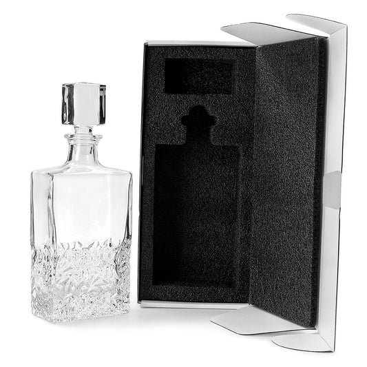 Whiskey Decanter - Rectangle - 750ML - Loft&Timber