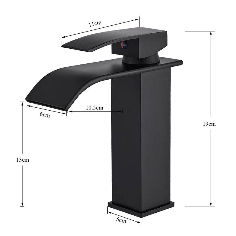 Matte Black Basin Faucet - Loft&Timber