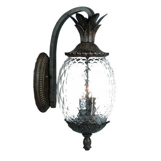 HMS Lanai 3-Light Modern Coral Black LED Wall Lamp - Loft&Timber