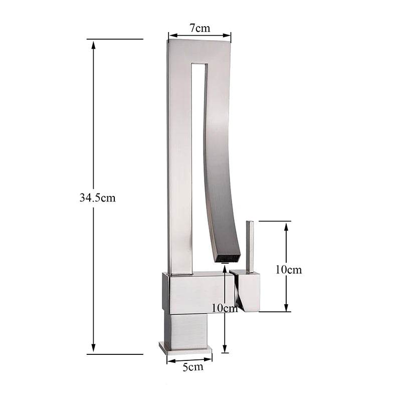 Gold Bathroom Basin Faucet - Loft&Timber