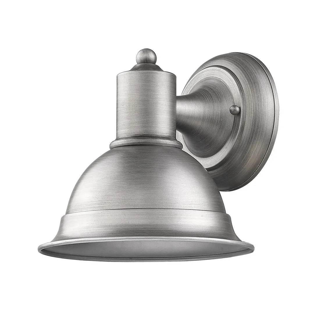 HMS Outdoor Wall Lamps Brushed Silver Aluminum Sconce with Stylish Design - Loft&Timber
