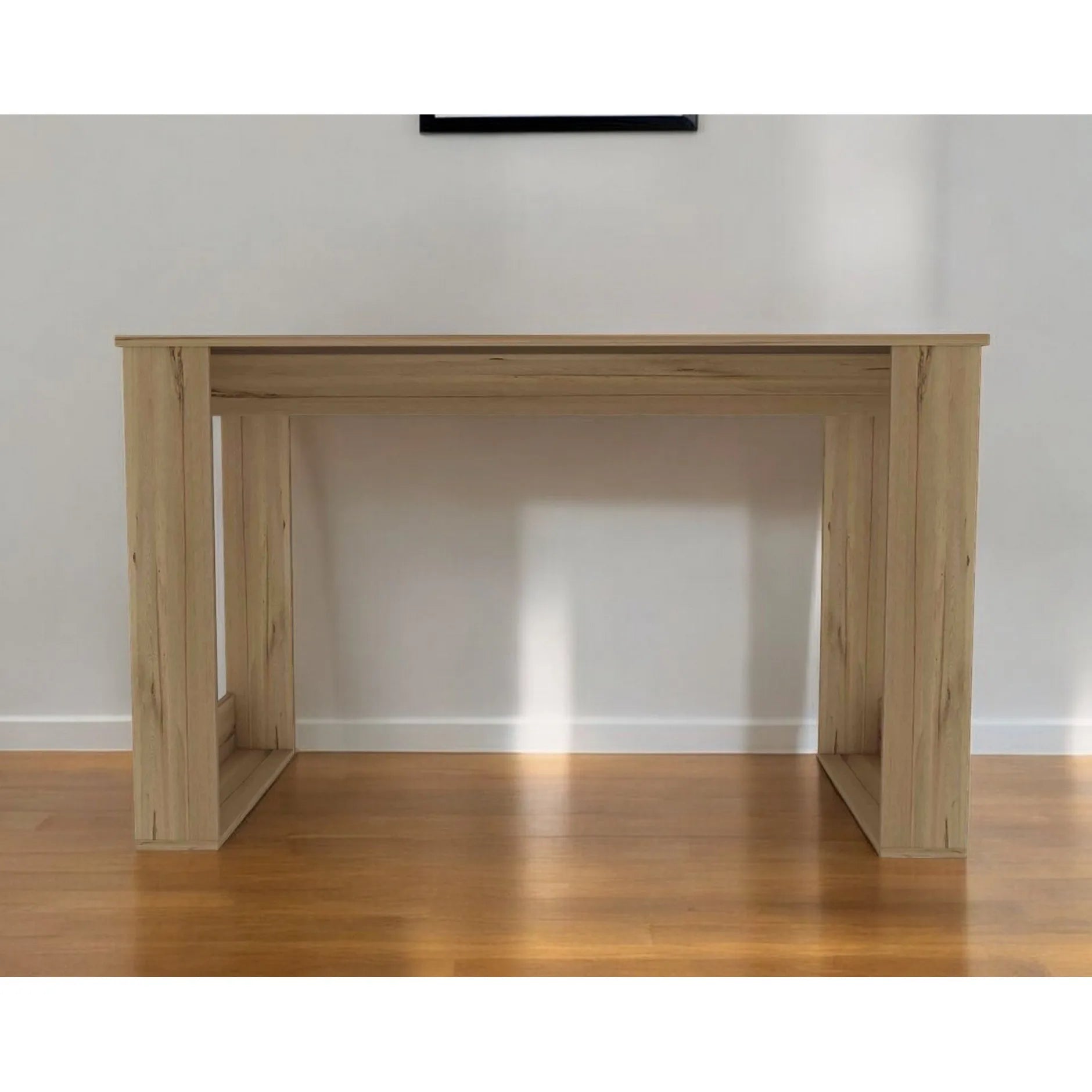 HMS 47" Espresso Solid Mahogany Computer Desk - Loft&Timber