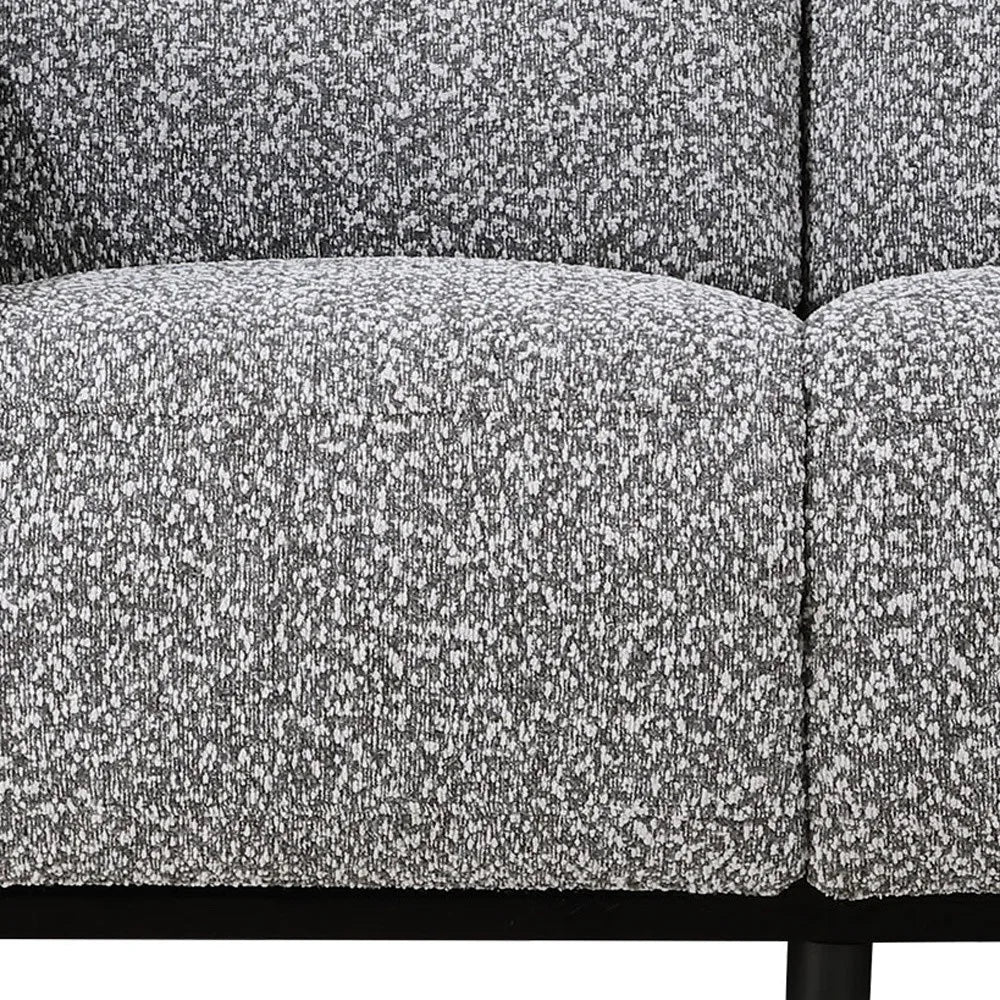 HMS 63" Dark Gray Silver Power Reclining Loveseat - Loft&Timber