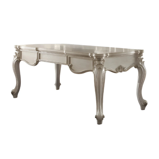 HMS 72" Luxury Modern White Melamine Wood Executive Desk - Loft&Timber